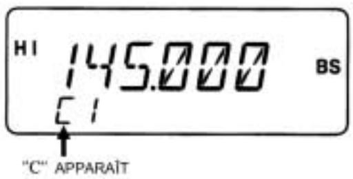 ALINCO DJ-V5 - Mode CALL - 2