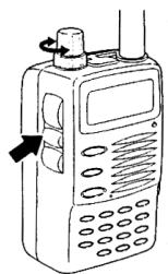 ALINCO DJ-V5 - Ajuster le SQUELCH - 2