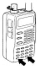 ALINCO DJ-V5 - Ajuster la fréquence - 1
