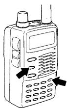 ALINCO DJ-V5 - Programmation des canaux à balayage programmé - 3