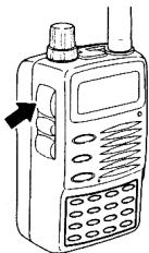 ALINCO DJ-V5 - Envoyer un code manuellement. - 1