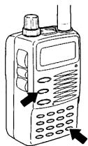 ALINCO DJ-V5 - - Tonalité d'appeal relais - 1