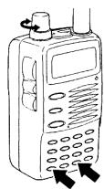 ALINCO DJ-V5 - Nommer les mémoires - 3