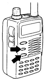 ALINCO DJ-V5 - Mode réglages - 1