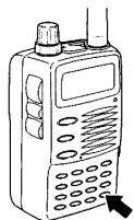 ALINCO DJ-V5 - Décalage de la fréquence. - 1