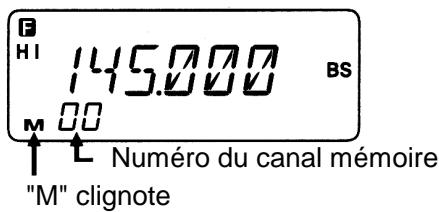 ALINCO DJ-V5 - Programmer un canal mémoire - 2