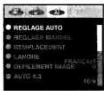 ORION TV32RN10D - Guide rapide pour les opérations MENU analogique Activer le ANALOG MENU (call MENU) et désir par ex. REGLAGE AUTO. - 2