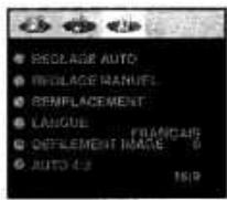 ORION TV32RN10D - Guide rapide pour les opérations MENU analogique Activer le ANALOG MENU (call MENU) et désir par ex. REGLAGE AUTO. - 1