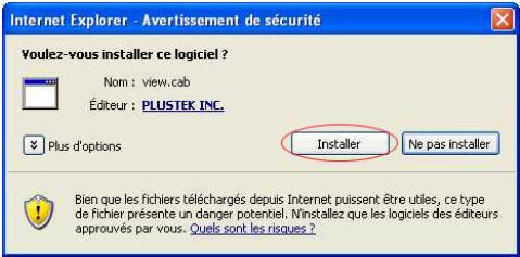 PLUSTEK IPCAM P1100A - Attention - 1