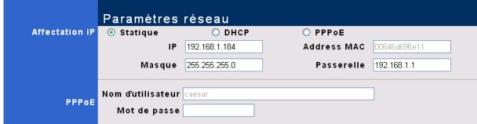 PLUSTEK IPCAM P1100A - Utilisation de la Camera Réseau dans un Systeme Dynamique - 5