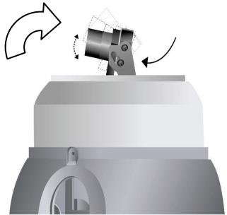 PLUSTEK IPCAM P1100A - Ajuster la Lentille - 2