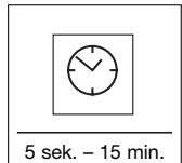 STEINEL IS 3360 - Tidsinställning (afterlysid) ⑪ - 1