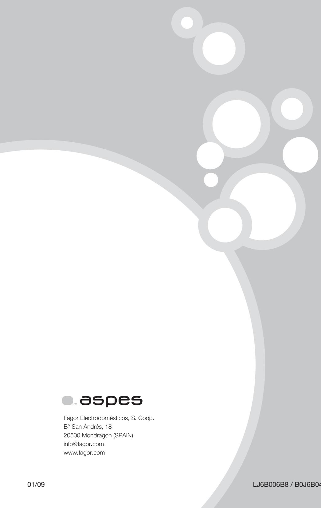 ASPES IDEAL LAF 4103V - Tresna elektriko eta elektronikoen hondakin en kudeaketa. - 4