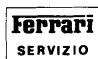 FERRARI 365 2PLUS2 - Couroies commande POMPE direction hydraulique, alternateur et compresseur air conditionné - 1