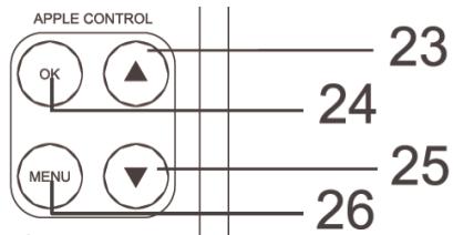 DUAL P 104 - Utilisation de votre iPod via le menu - 1