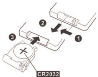 DUAL P 104 - Wie Sie die Fernbedienungsbattery einlagen - 2