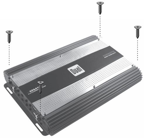 DUAL XPA4100 - Emplacement de montage - 1
