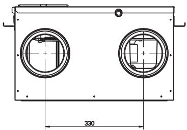 ZEHNDER COMFOAIR 200 - Dimensions - 4