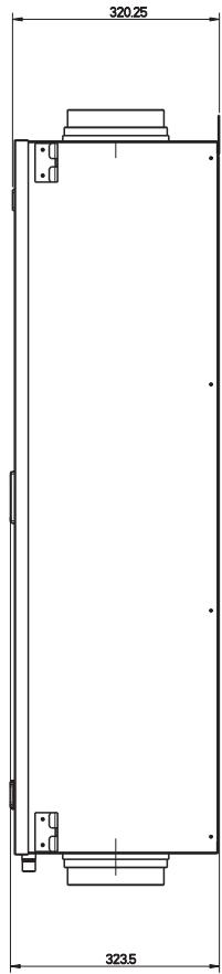ZEHNDER COMFOAIR 200 - Dimensions - 5