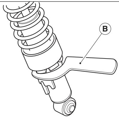 MOTO GUZZI CALIFORNIA VINTAGE - Rear shock-absorber adjustment - 2