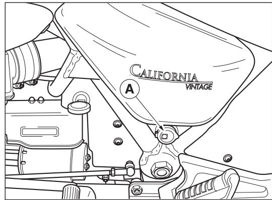 MOTO GUZZI CALIFORNIA VINTAGE - Side stand («A» in fig. 13) - 1