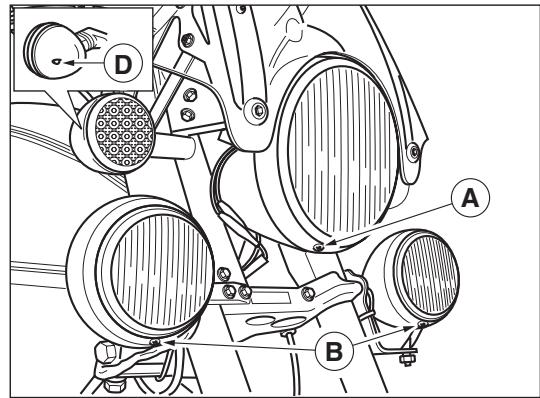 MOTO GUZZI CALIFORNIA VINTAGE - Sostituzione delle lampade - 2