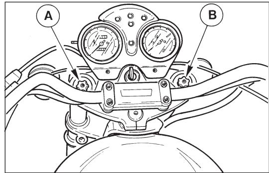MOTO GUZZI CALIFORNIA VINTAGE - Registrazione forcella telescopica regolabile (fig. 19) - 2