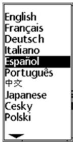 HEIDENHAIN ND 1200 - SeLECTIONAR el idioma - 1