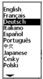 HEIDENHAIN ND 1200 - Sprache einstellen - 1