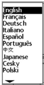 HEIDENHAIN ND 1200 - Select the language - 1