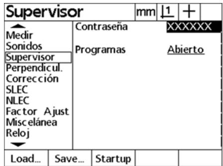 HEIDENHAIN ND 1200 - Introducir la palabra clave - 1