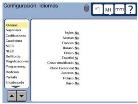 HEIDENHAIN ND 1400 - Visualizar el menu ajustes - 2