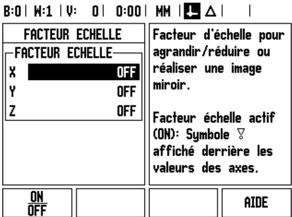 HEIDENHAIN ND 780 - Facteur d'échelle - 1