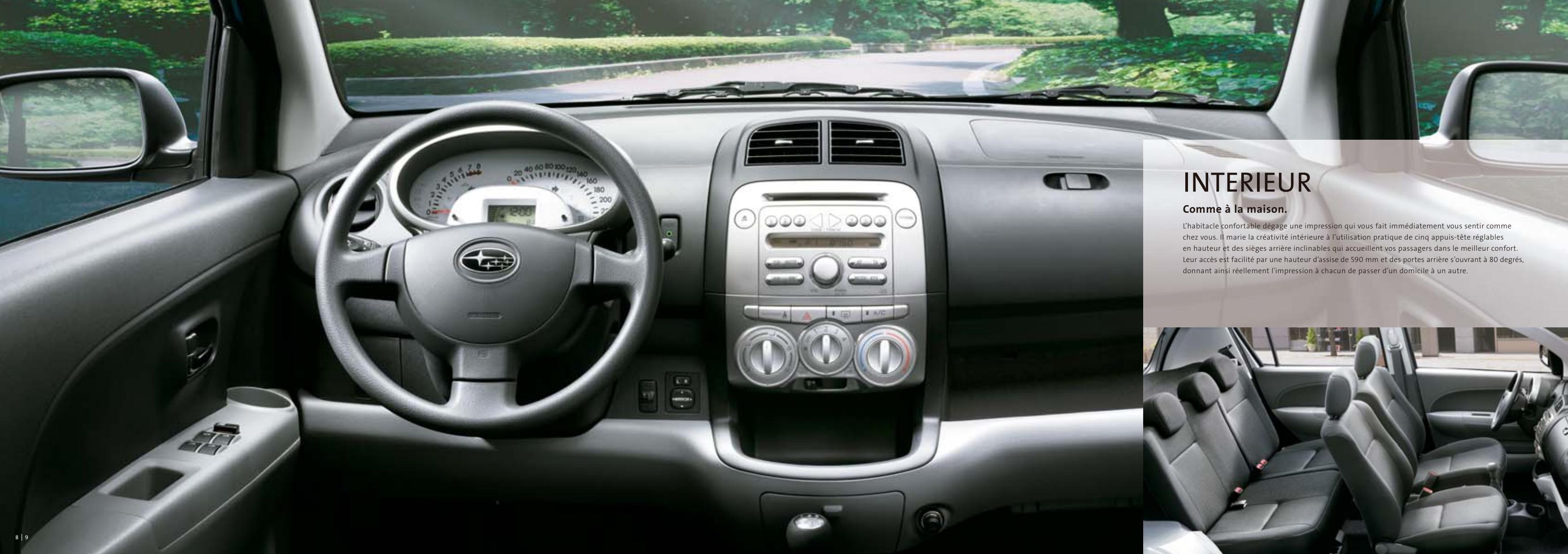 SUBARU JUSTY - L'élegante première de la classe. - 2