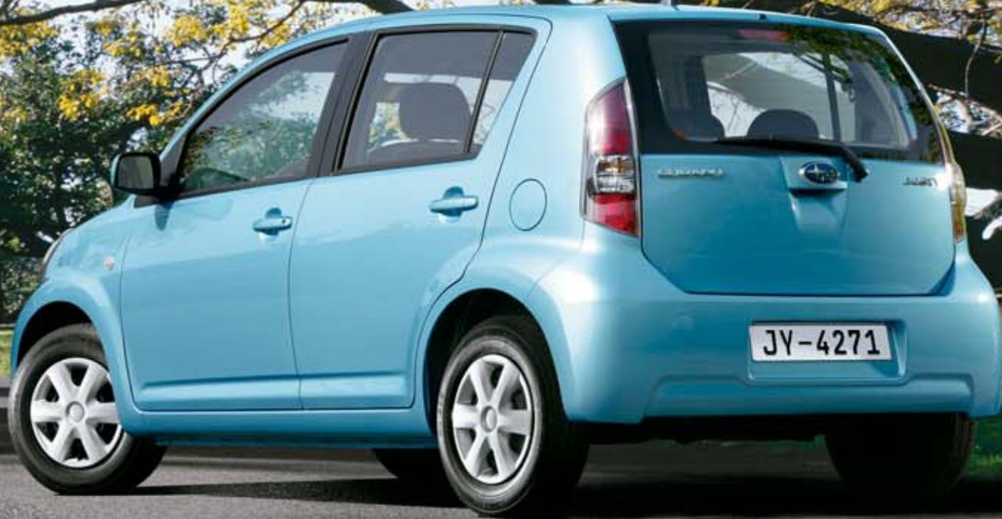 SUBARU JUSTY - L'élegante première de la classe. - 1