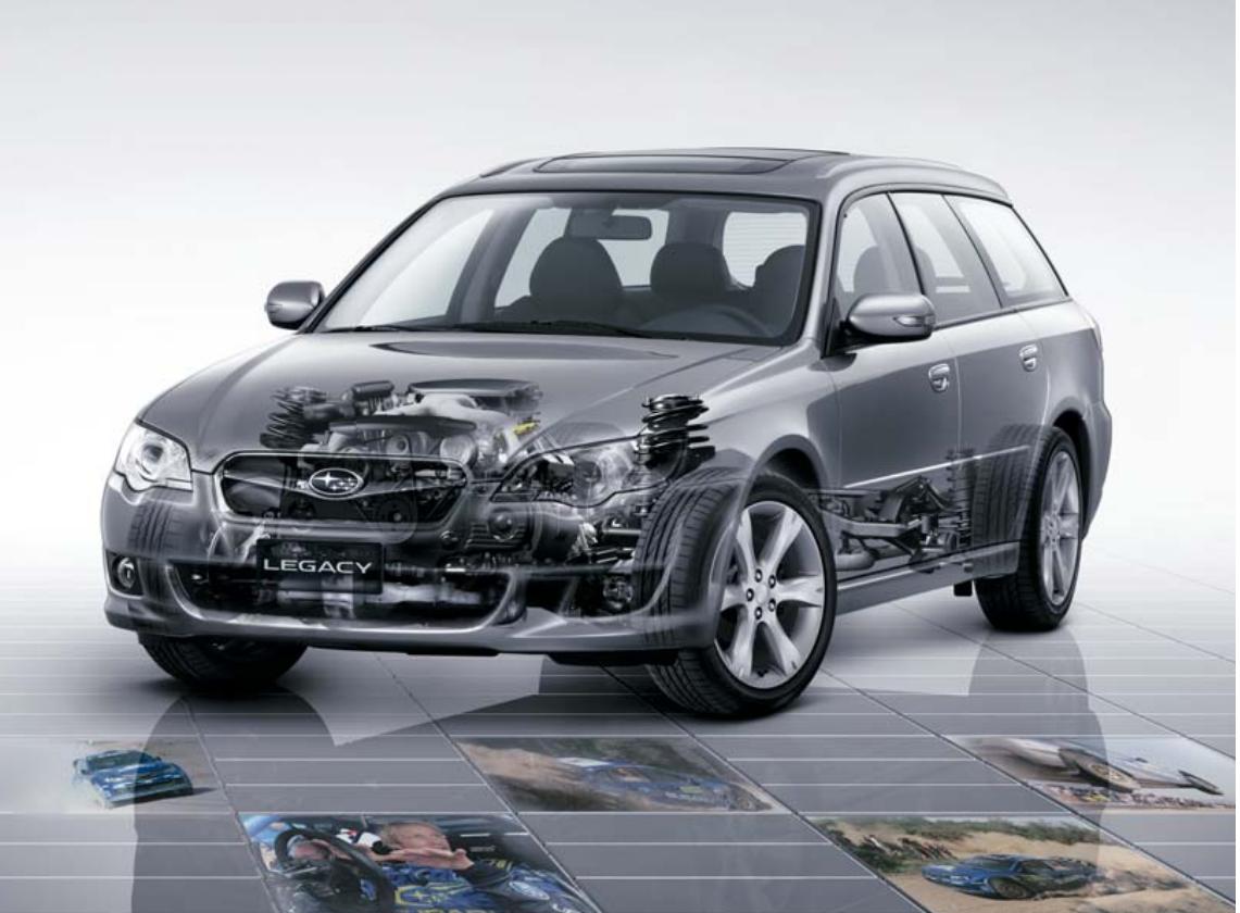 SUBARU LEGACY - Des gênes en commun. - 2