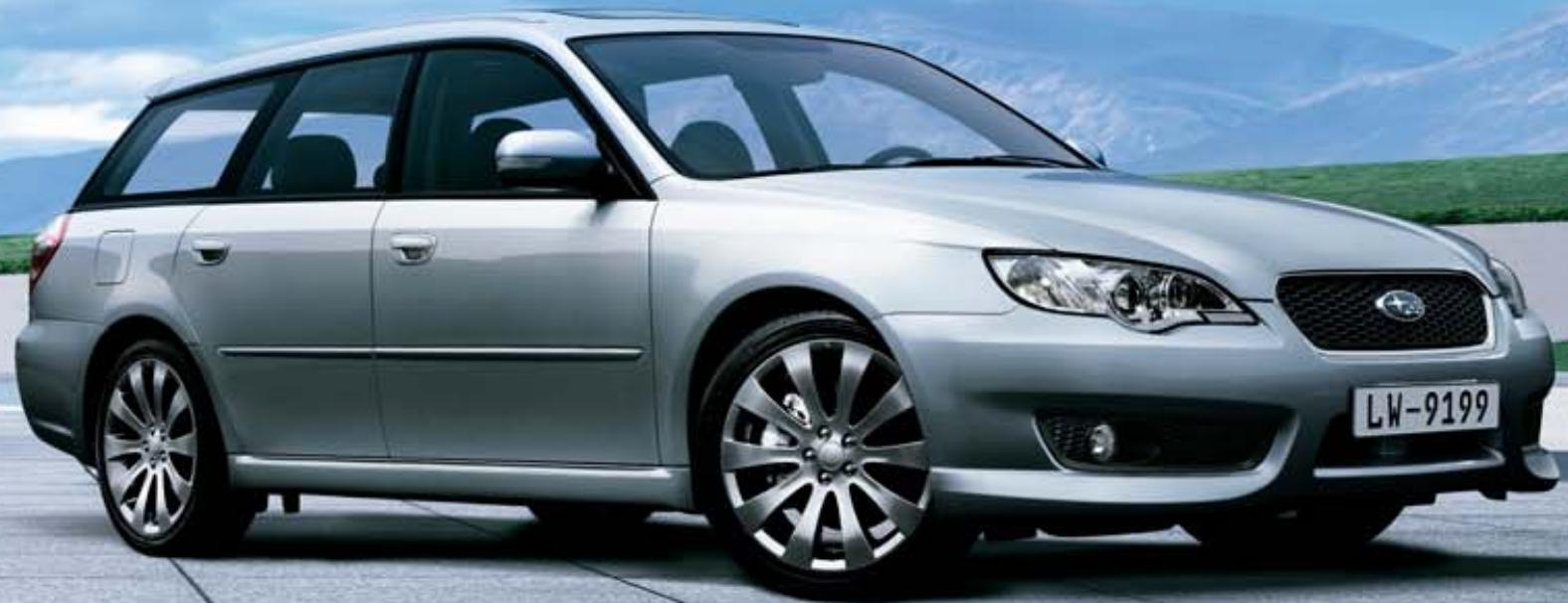 SUBARU LEGACY - Une conduite sophistiquée. - 2