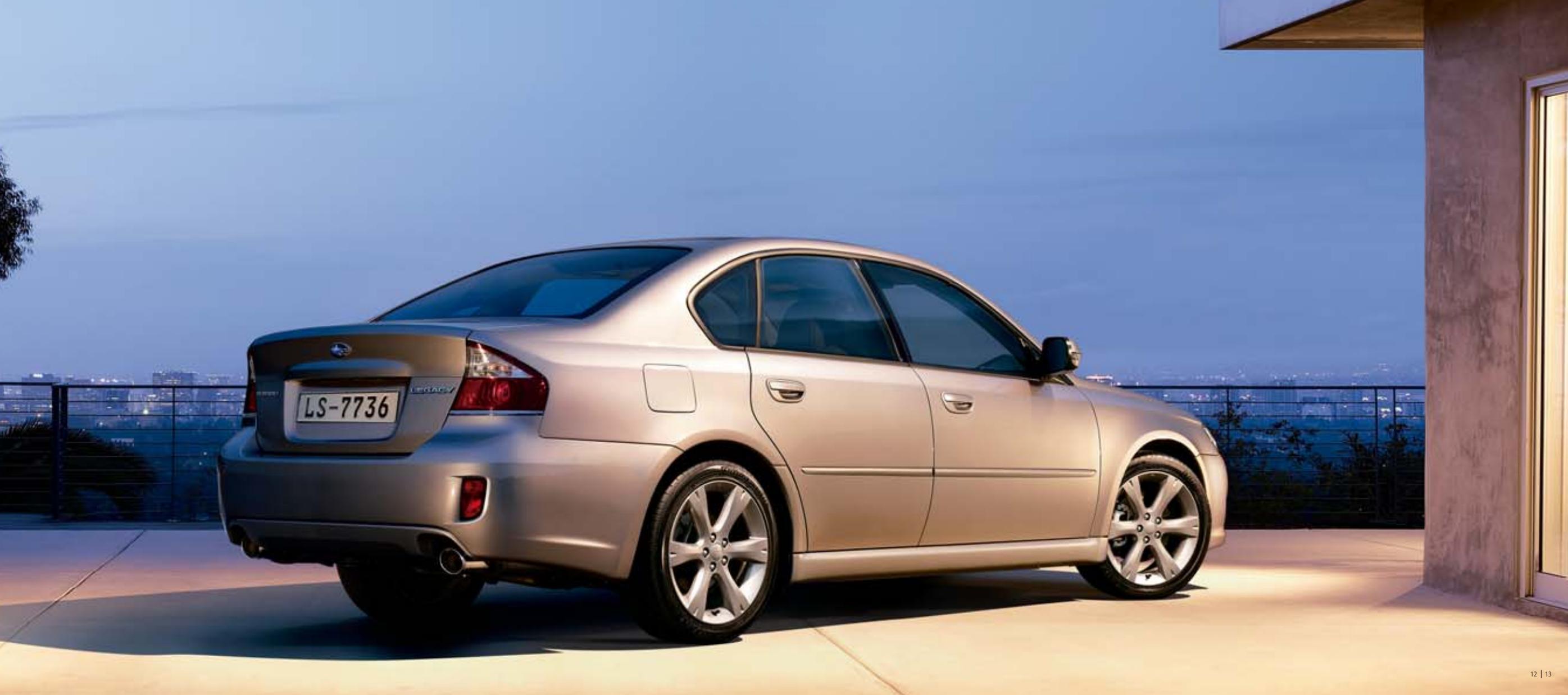 SUBARU LEGACY - Une foule de possibilités - 2