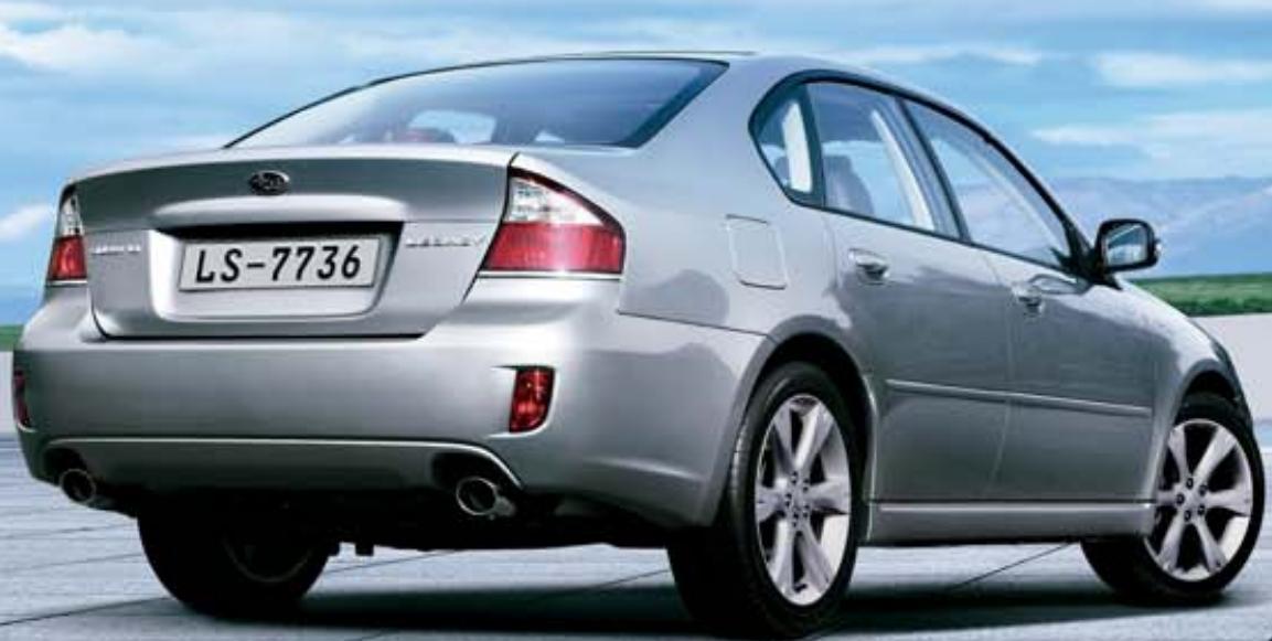 SUBARU LEGACY - Une conduite sophistiquée. - 1