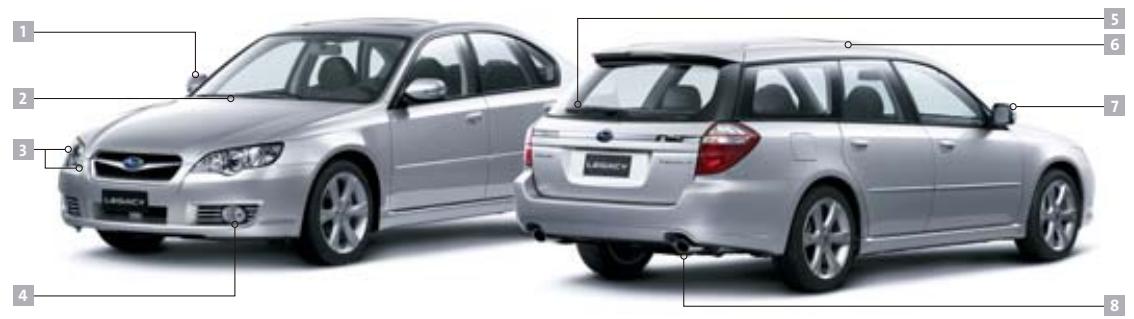 SUBARU LEGACY - Exterieur - 1