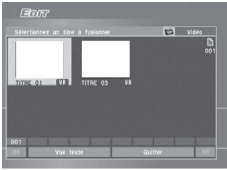 TARGA DRH-5400X - Fusion de titres - 1