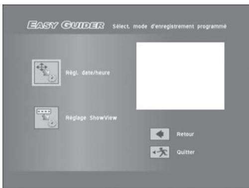 TARGA DRH5400X - Mode « date/heure - 1
