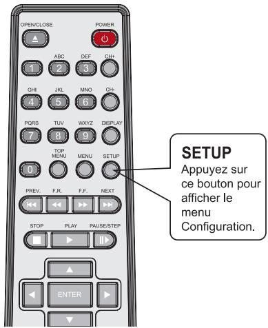 TARGA DRH5400X - Menu Configuration - 1