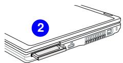 TARGA TRAVELLER 1591 - Insertion de la carte express - 3