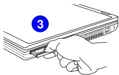 TARGA TRAVELLER 1591 - Insertion de la carte express - 4