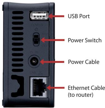 BUFFALO LS-WSGL - Back Panel Layout - 1