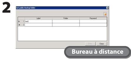 BUFFALO TERASTATION PRO WSS - Définition d'un dossier de la TeraStation comme dossier de sauvegarde - 1