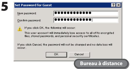 BUFFALO TERASTATION PRO WSS - Modification du mot de passer pour les autres comptes - 3