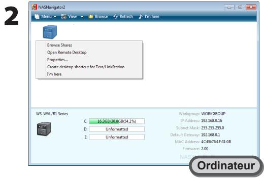 BUFFALO TERASTATION PRO WSS - Ouverture de Windows Storage Server - 1