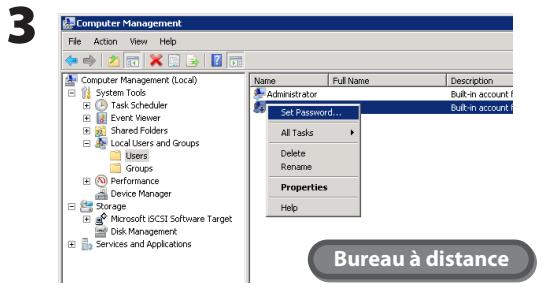 BUFFALO TERASTATION PRO WSS - Modification du mot de passer pour les autres comptes - 1